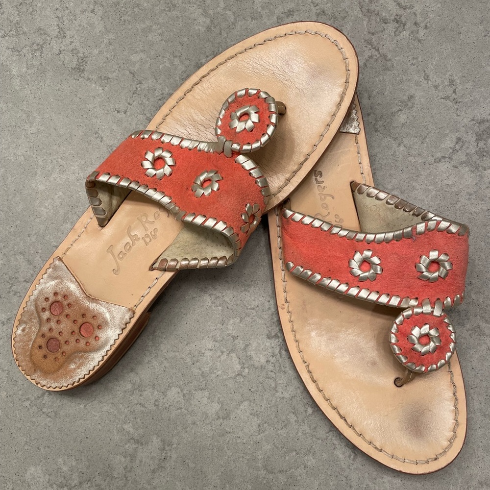 Orange Jack Rogers